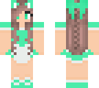 mint green maid