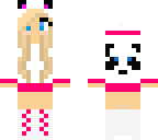 panda cute girl
