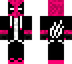 pink deadpool white fire hoddie