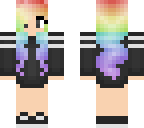 rainbow girl