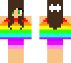 rainbow girl