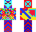 rainbow warior in armor
