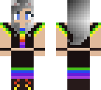 rainbow wolf