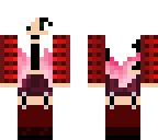 red winter girl