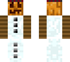 snow golem with hat