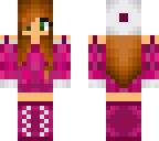 sock girl pink