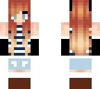 summer girl with wolf ears