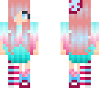 sweet cotton candy girl