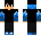 blue and black dude boy 