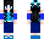 blue girl