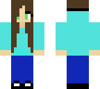 blue girl