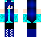 blue kitty girl