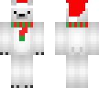 christmas polar bear