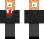 command block with suit and tie