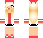 cute santa girl gamer