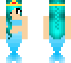 cyan mermaid