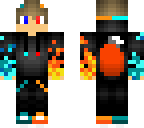 fire and ice with fire tail