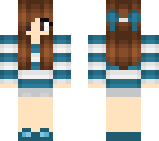 pretty blue - casual girl