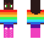 rainbow girl