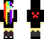 rainbow girl