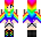 rainbow girl