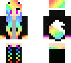 rainbow wolf