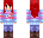 red haired frisk girl