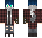wolf boy better blue hair