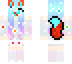 baby elemantal fox girl