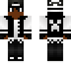 black y white