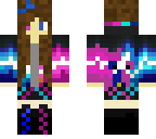 blue and purple queen
