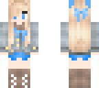 blue girl