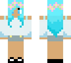 blue girl