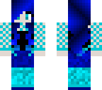 blue goth girl