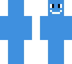 blue man
