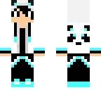 blue panda