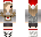 chibi christmas girl