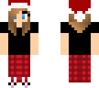 christmas girl skin