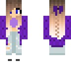 cute casual girl skin
