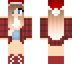 cute christmas skin