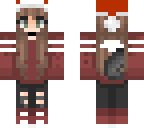 cute christmas wolf 