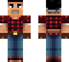 elderly lumber jack