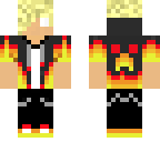 fire hoodie blonde boy