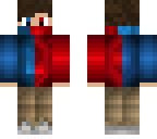 human red and blue boy