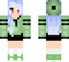 miyu's baggy green sweater