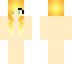 orange to yellow hair base