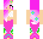 pink mermaid