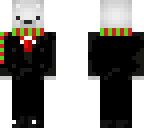 polarbear in a tuxedo