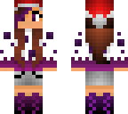 purple christmas cake