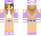 purple cute tomboy